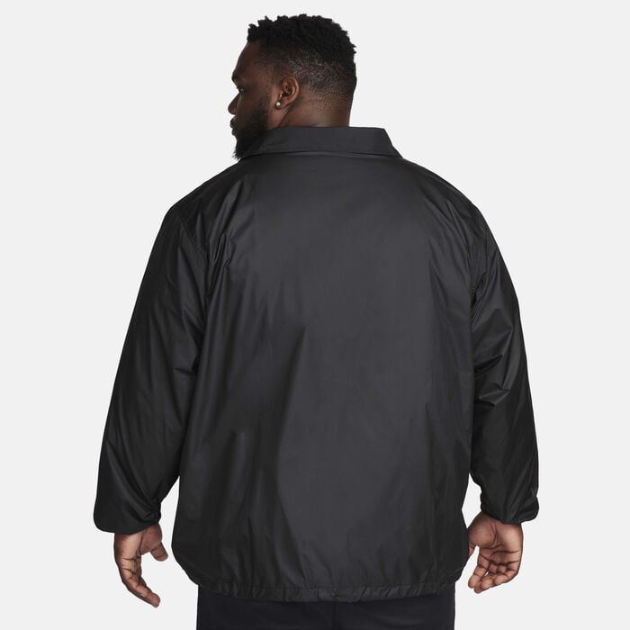 Nike Men's Club Coaches' Jacket Black Nike Men's Club Coaches' Jacket Black image number 8