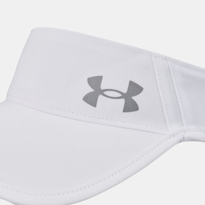 Under Armour Men's UA Iso-Chill Launch Run Visor White Under Armour Men's UA Iso-Chill Launch Run Visor White image number 2