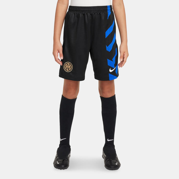 Nike Kids' Inter Milan 24/25 Home Replica Football Shorts (Older Kids) Black Nike Kids' Inter Milan 24/25 Home Replica Football Shorts (Older Kids) Black image number 0