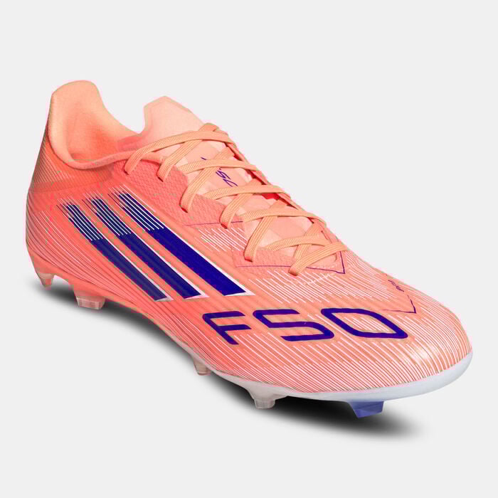 adidas Men's F50 League Firm/Multi-Ground Football Shoes Orange adidas Men's F50 League Firm/Multi-Ground Football Shoes Orange image number 2