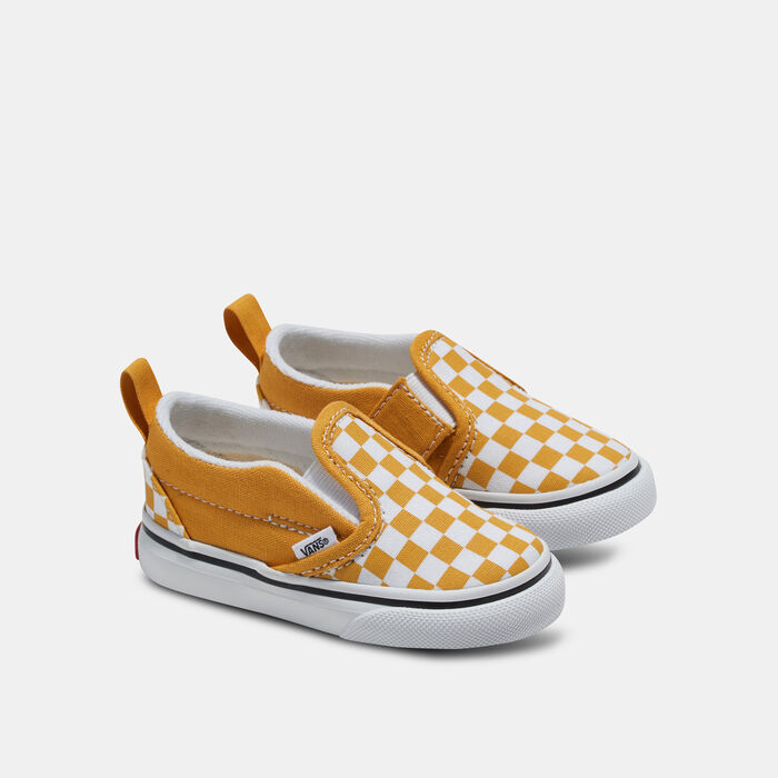Vans Kids' Classic Slip-On V Shoes Multi-Color Vans Kids' Classic Slip-On V Shoes Multi-Color image number 1