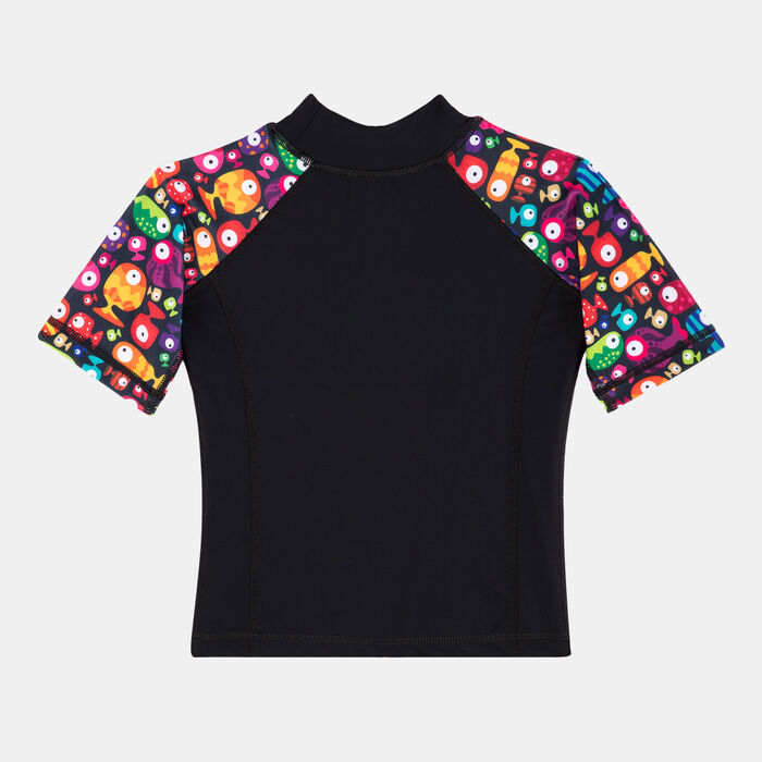 COEGA Kids' Swimming Rashguard Black image number 1
