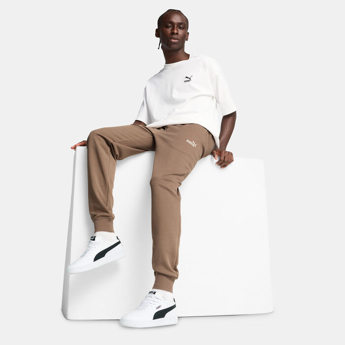 PUMA Men's Essentials No. 1 Logo Sweatpants Brown image number 2