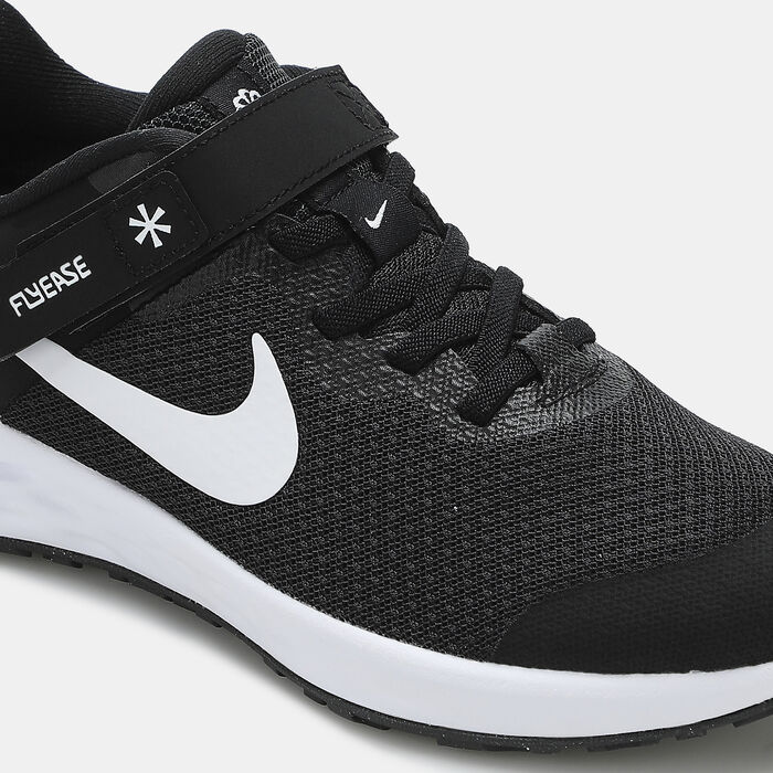 Nike Kids' Revolution 6 FlyEase Shoe Black Nike Kids' Revolution 6 FlyEase Shoe Black image number 4