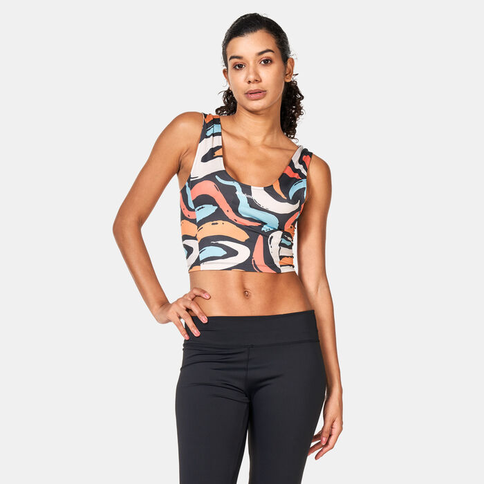 Columbia Women's Boundless Trek™ Cropped Tank Top Black Columbia Women's Boundless Trek™ Cropped Tank Top Black image number 0