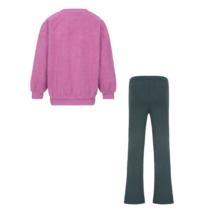 Nike Kids' Swoosh Spirit Sweatshirt and Leggings Set Green Nike Kids' Swoosh Spirit Sweatshirt and Leggings Set Green image number 1