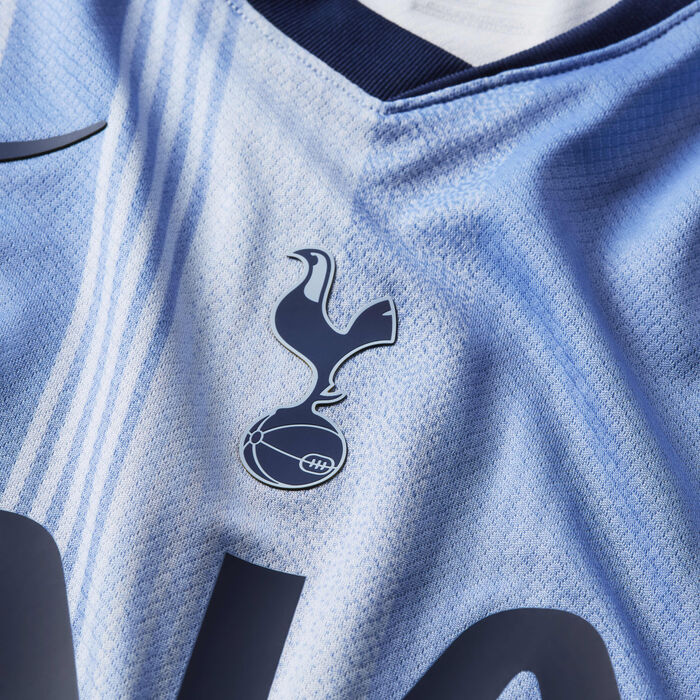 Nike Kids' Tottenham Hotspur 2024/25 Stadium Away Dri-FIT Football Replica Shirt Blue Nike Kids' Tottenham Hotspur 2024/25 Stadium Away Dri-FIT Football Replica Shirt Blue image number 7