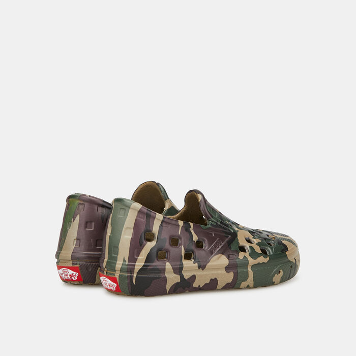 Vans Kids' Slip-On TRK Shoe (Toddler) Brown image number 2