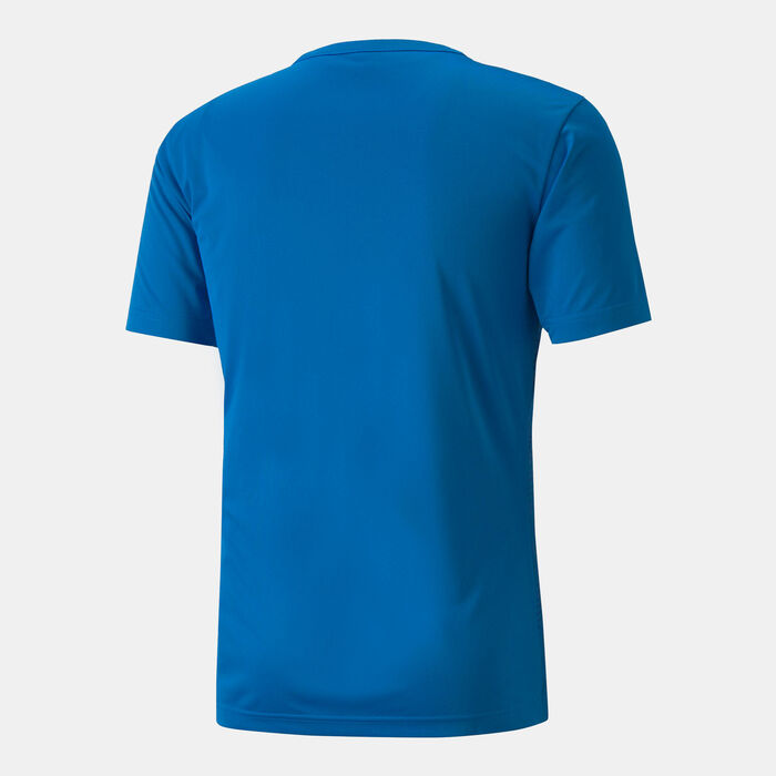 PUMA Men's individualRISE Football Graphic T-Shirt Blue image number 1