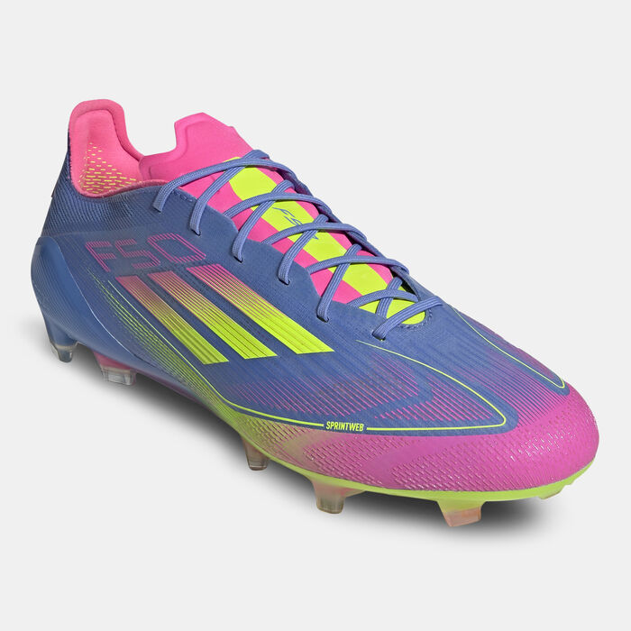 adidas Men's F50 Elite Firm Ground Football Shoes Pink adidas Men's F50 Elite Firm Ground Football Shoes Pink image number 1