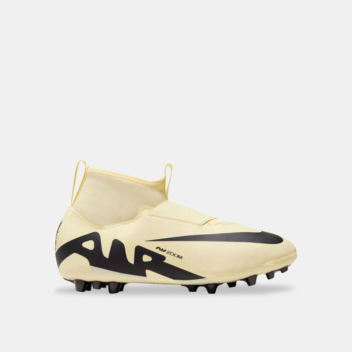 Nike Kids' Jr. Mercurial Zoom Superfly 9 Academy Artificial-Grass Football Shoe Ivory Nike Kids' Jr. Mercurial Zoom Superfly 9 Academy Artificial-Grass Football Shoe Ivory image number 0