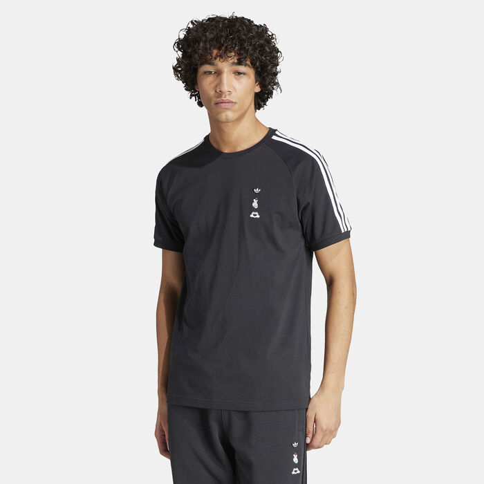 adidas Originals Men's Mickey Mouse x Originals T-Shirt Black adidas Originals Men's Mickey Mouse x Originals T-Shirt Black image number 0