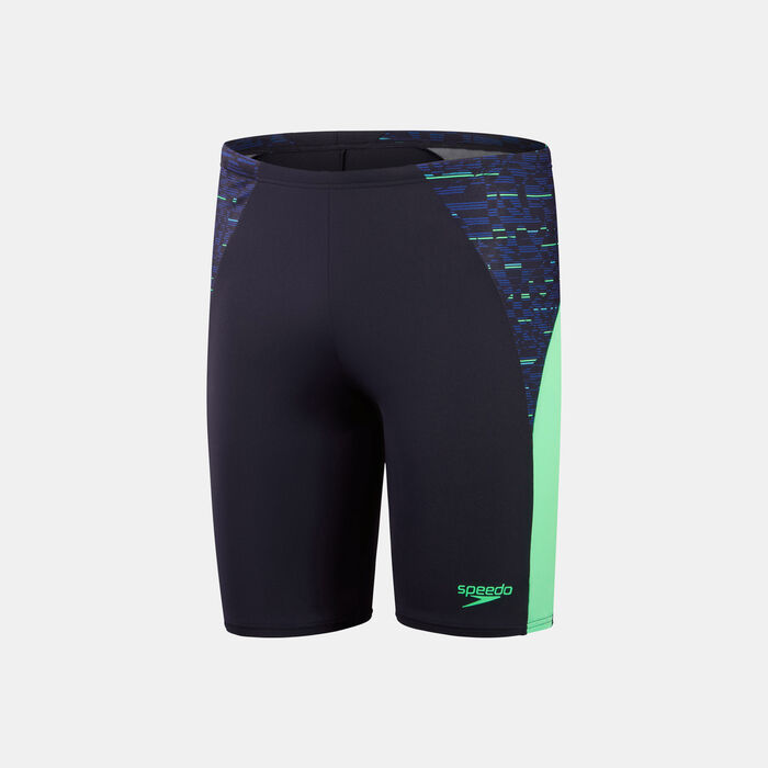 Speedo Men's Endurance+ Max Splice Swimming Jammers Blue Speedo Men's Endurance+ Max Splice Swimming Jammers Blue image number 0