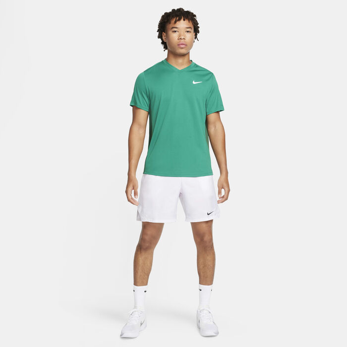 Nike Men's Court Victory Dri-FIT Tennis Shorts White image number 6