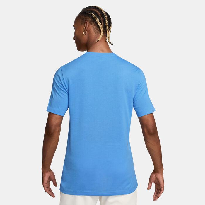 Nike Men's Dri-FIT Training T-Shirt Blue image number 1