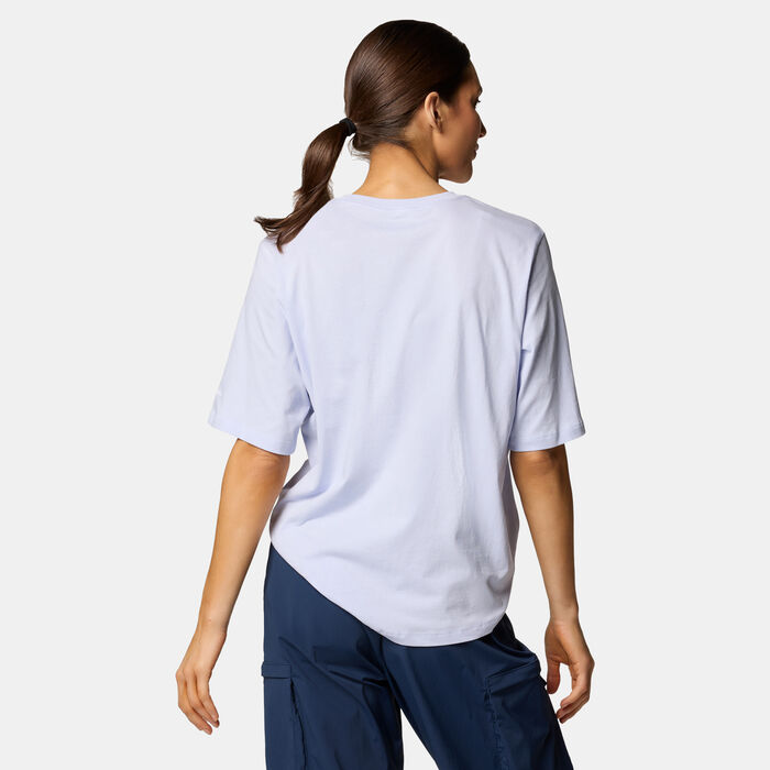 Columbia Women's North Cascades T-Shirt Blue Columbia Women's North Cascades T-Shirt Blue image number 1