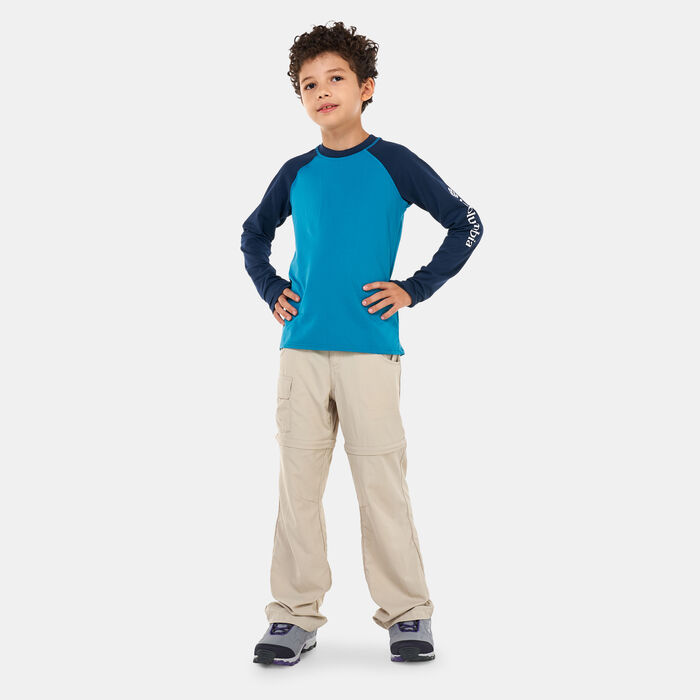 Columbia Kids' Sandy Shores™ Sunguard Long Sleeve T-Shirt Blue Columbia Kids' Sandy Shores™ Sunguard Long Sleeve T-Shirt Blue image number 2