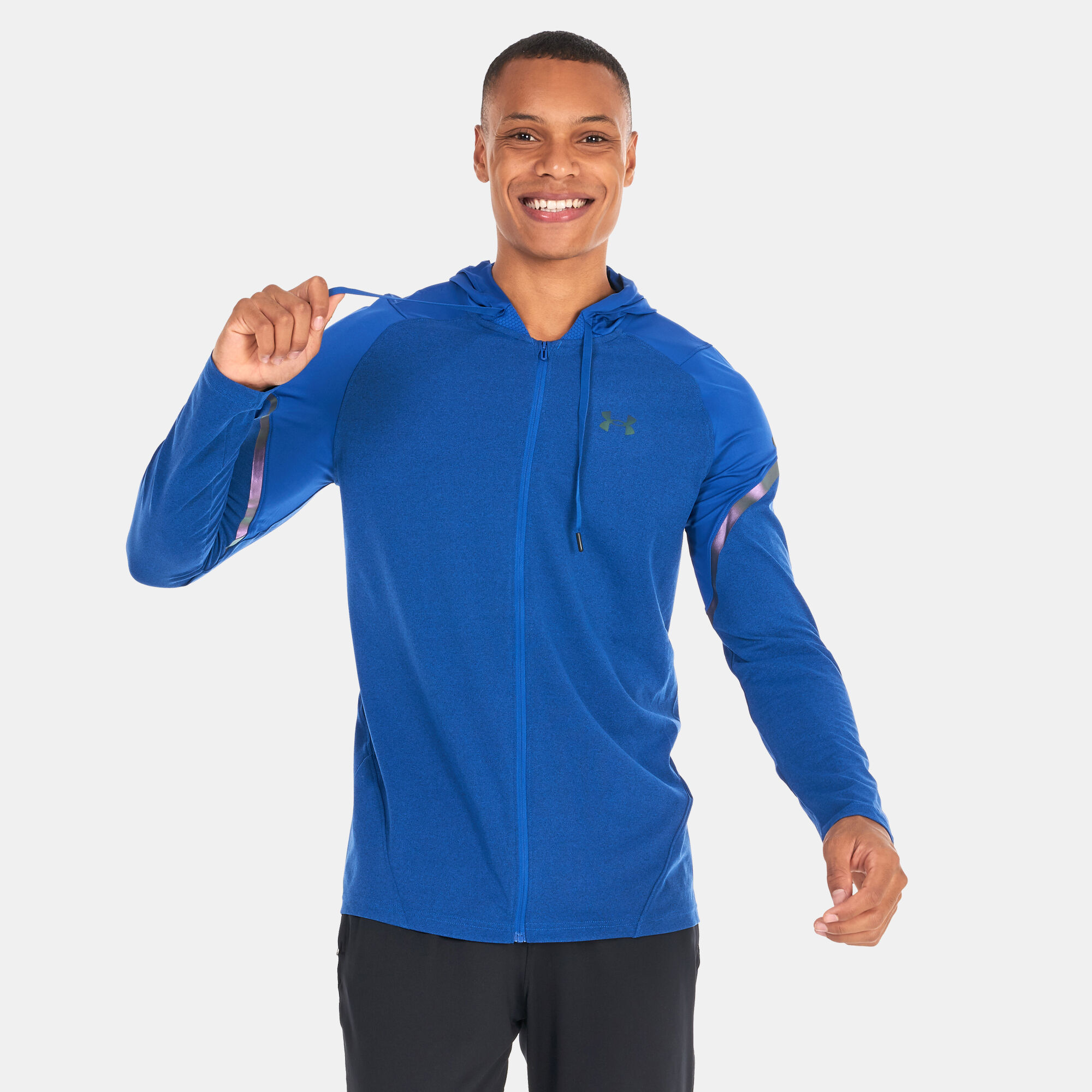 Men s UA RUSH HeatGear Full Zip Hoodie