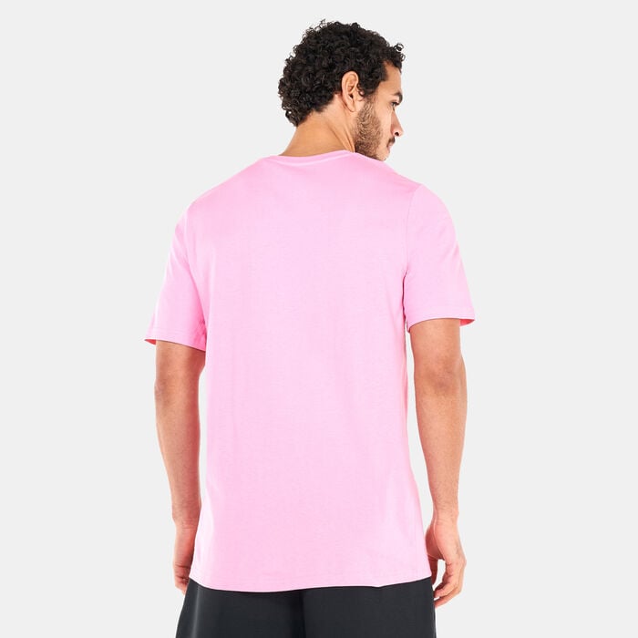 adidas Men's Messi Football Icon Graphic T-Shirt Pink adidas Men's Messi Football Icon Graphic T-Shirt Pink image number 1