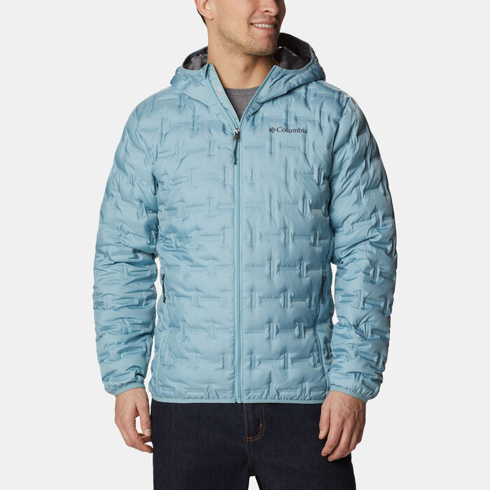 Columbia Men's Delta Ridge™ Down Hooded Jacket Blue Columbia Men's Delta Ridge™ Down Hooded Jacket Blue image number 0