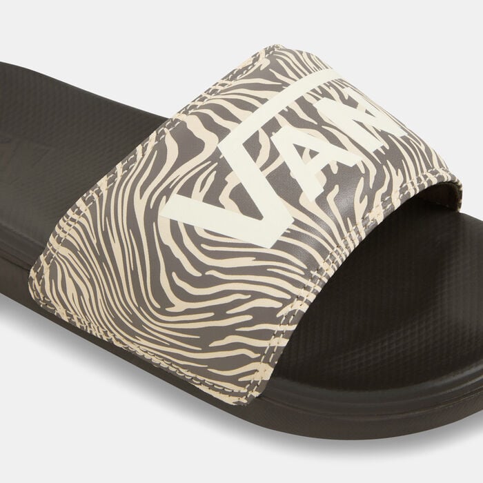 Vans Women's MTE La Costa Slide-On Warp Zebra Slides Multi-Color Vans Women's MTE La Costa Slide-On Warp Zebra Slides Multi-Color image number 3