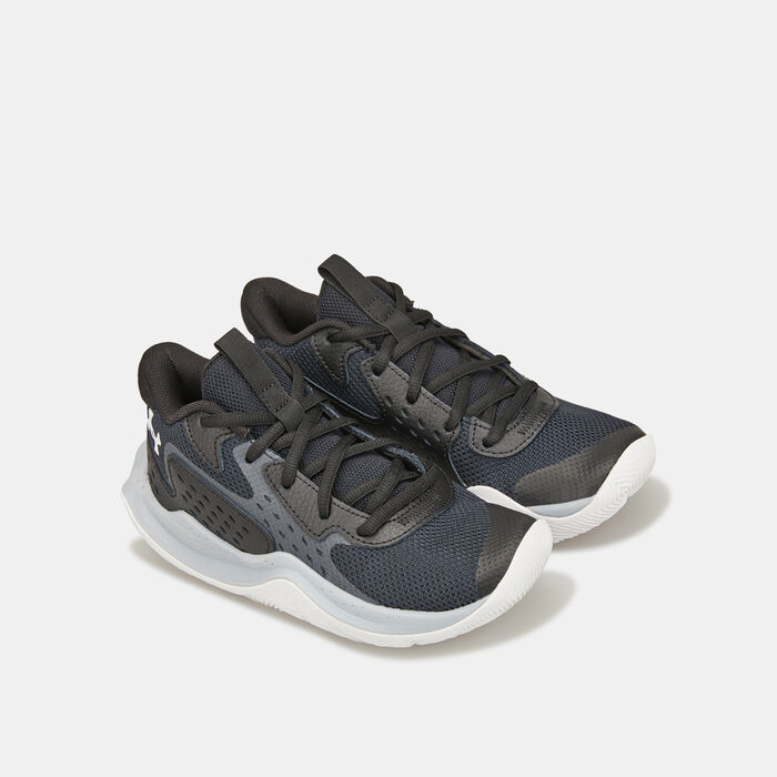Under Armour Kids' UA Jet 23 Basketball Shoes Black image number 1