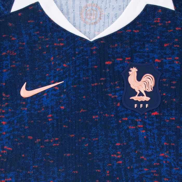 Nike Kids' France 2025 Home Authentic Football Jersey (Women's Team) Blue image number 2