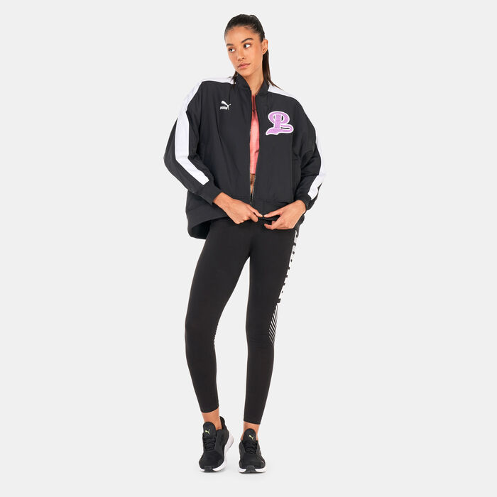 PUMA Women's Team Bomber Jacket Black image number 2