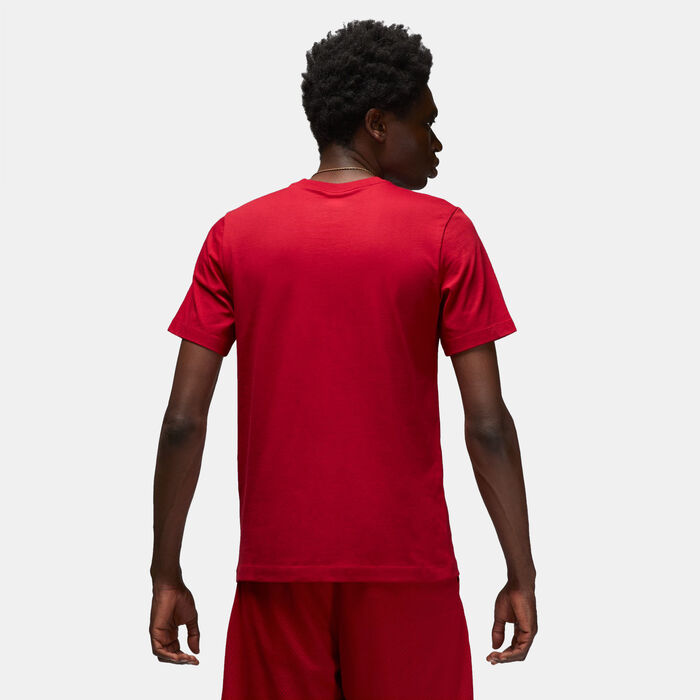 Jordan Men's Air Stretch T-Shirt Red Jordan Men's Air Stretch T-Shirt Red image number 1