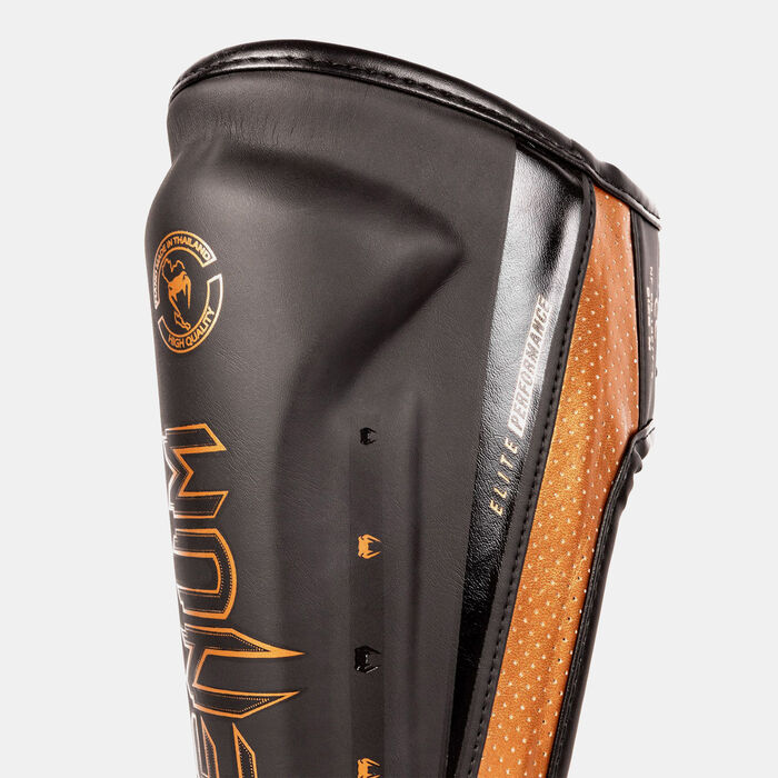 Venum Elite Evo Shinguards Black Venum Elite Evo Shinguards Black image number 4