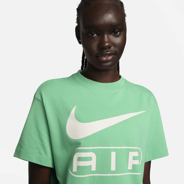 Nike Women's Sportswear Air T-Shirt Green Nike Women's Sportswear Air T-Shirt Green image number 2