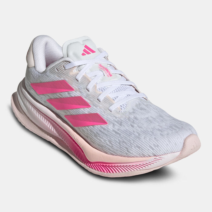 adidas Women's Supernova Comfortglide Running Shoes White adidas Women's Supernova Comfortglide Running Shoes White image number 1