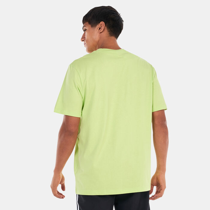 adidas Men's Future Icons Badge of Sport Bomber T-Shirt Green adidas Men's Future Icons Badge of Sport Bomber T-Shirt Green image number 1