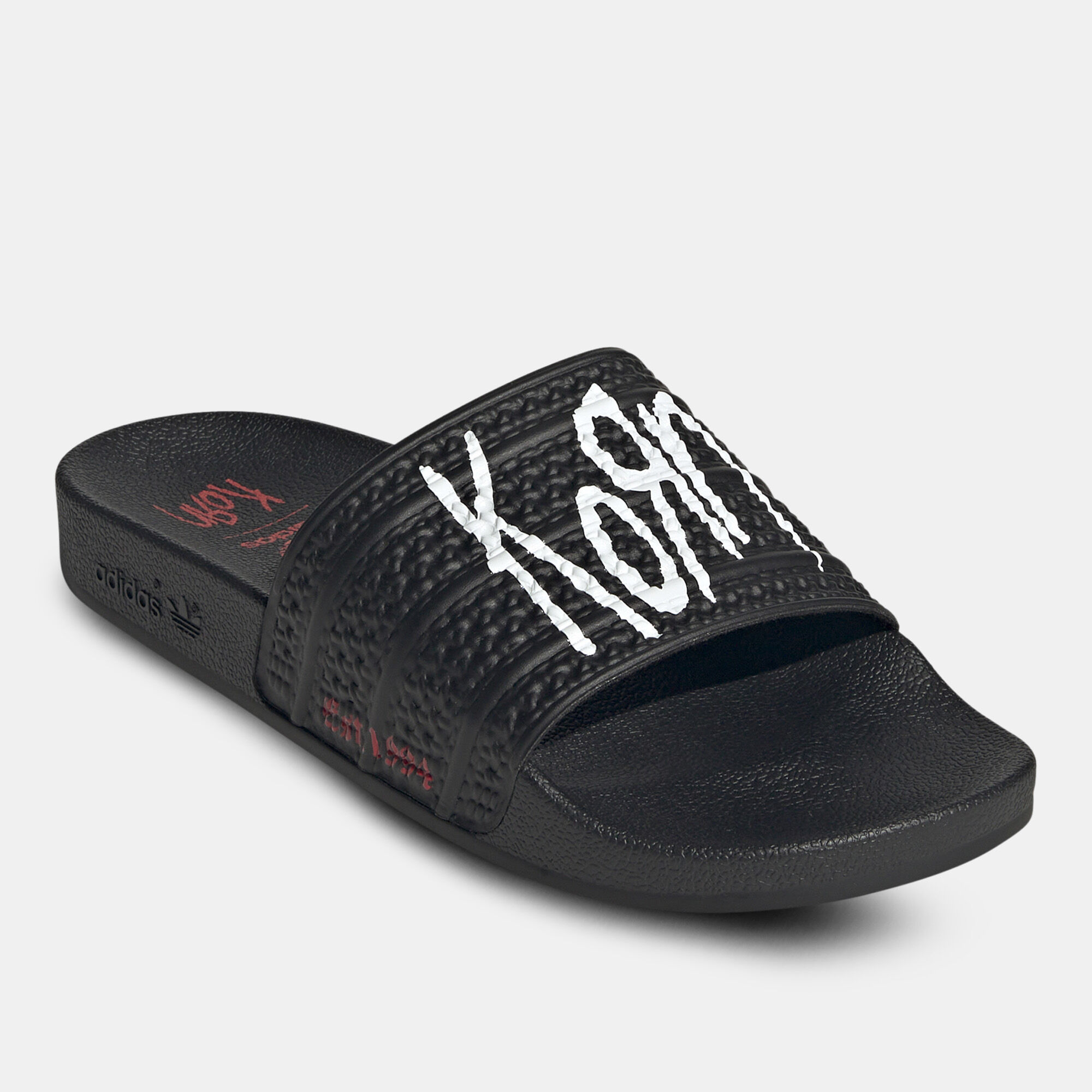Shop adidas Men's Adilette Korn Slides Black Online in KSA -SSS