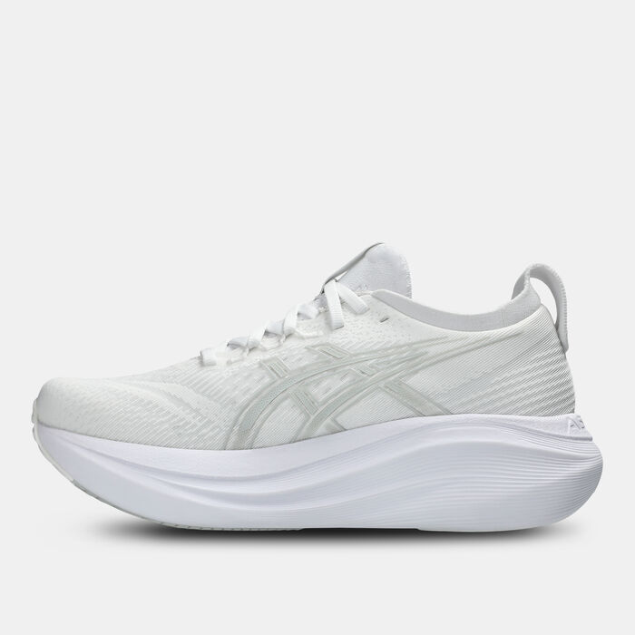 ASICS Women's GEL-NIMBUS 27 Running Shoes White ASICS Women's GEL-NIMBUS 27 Running Shoes White image number 3