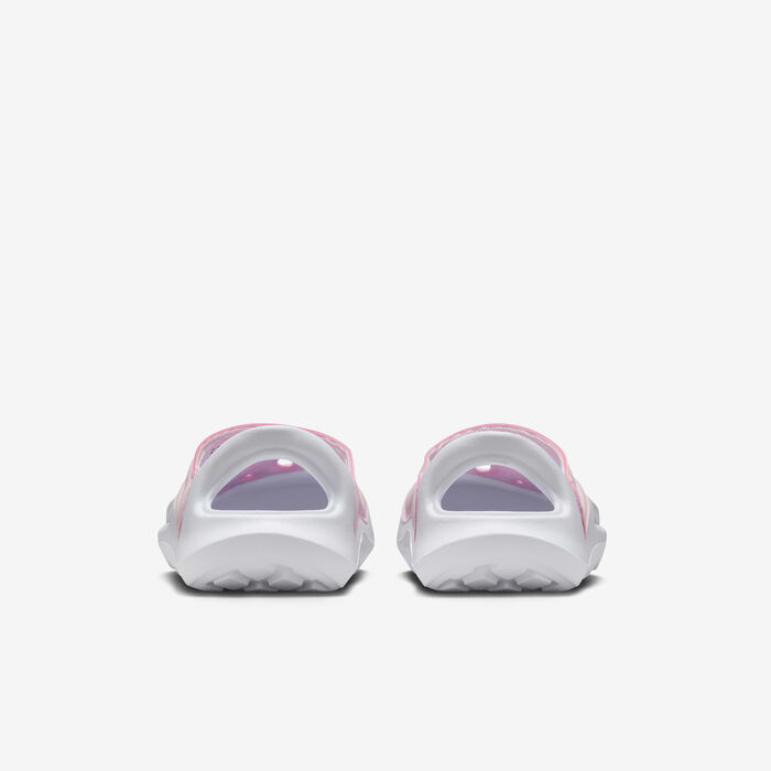 Nike Kids' Aqua Swoosh Sandals Pink Nike Kids' Aqua Swoosh Sandals Pink image number 5