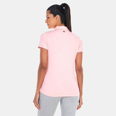 Under Armour Women's UA Playoff Polo Shirt Pink Under Armour Women's UA Playoff Polo Shirt Pink