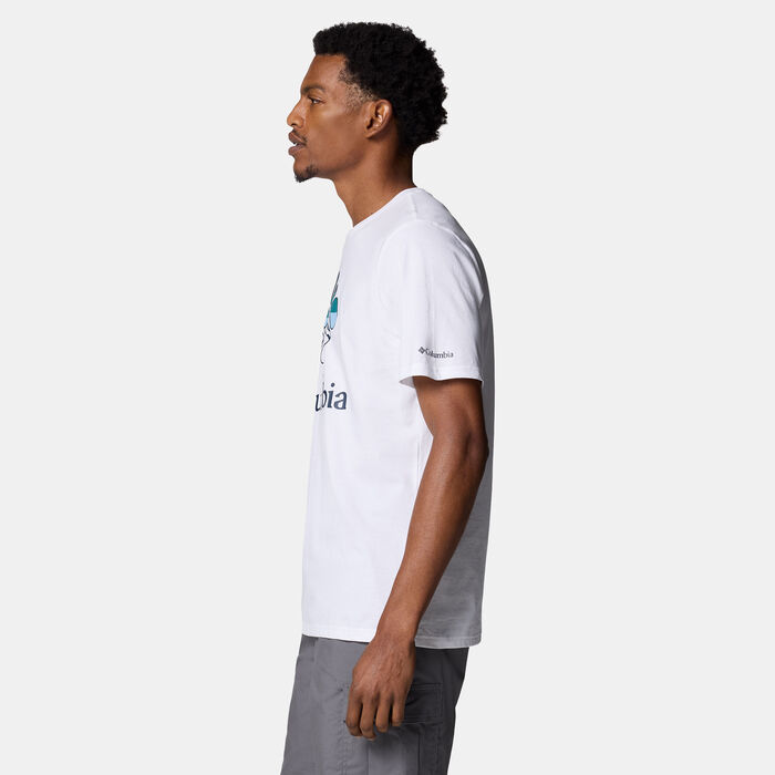 Columbia Men's Rapid Ridge™ Graphic T-Shirt White Columbia Men's Rapid Ridge™ Graphic T-Shirt White image number 2