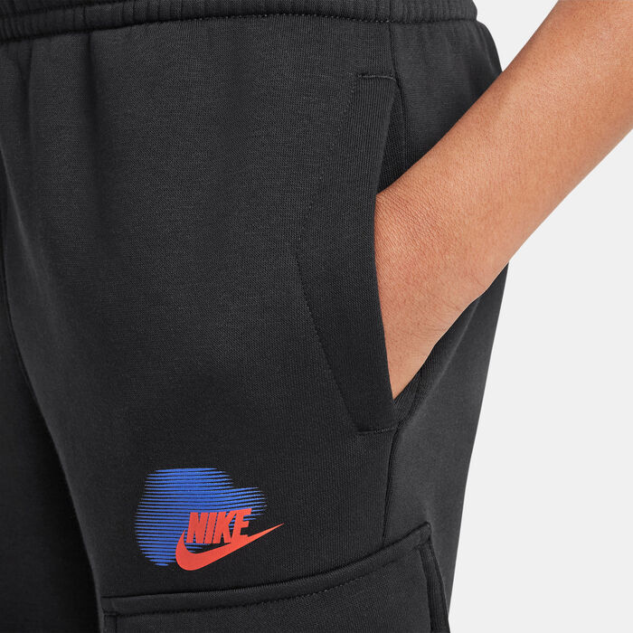 Nike Kids' Sportswear Standard Issue Cargo Pants Black Nike Kids' Sportswear Standard Issue Cargo Pants Black image number 3