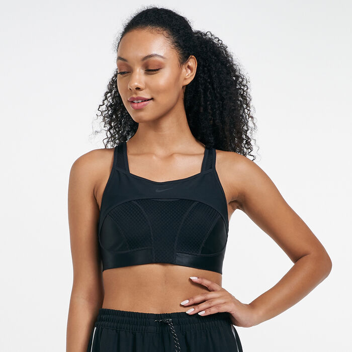 Nike Women's Alpha UltraBreathe Sports Bra Black Nike Women's Alpha UltraBreathe Sports Bra Black image number 0