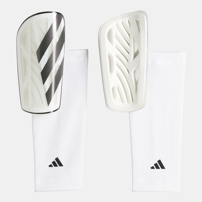 adidas Tiro League Football Shin Guards White adidas Tiro League Football Shin Guards White image number 0