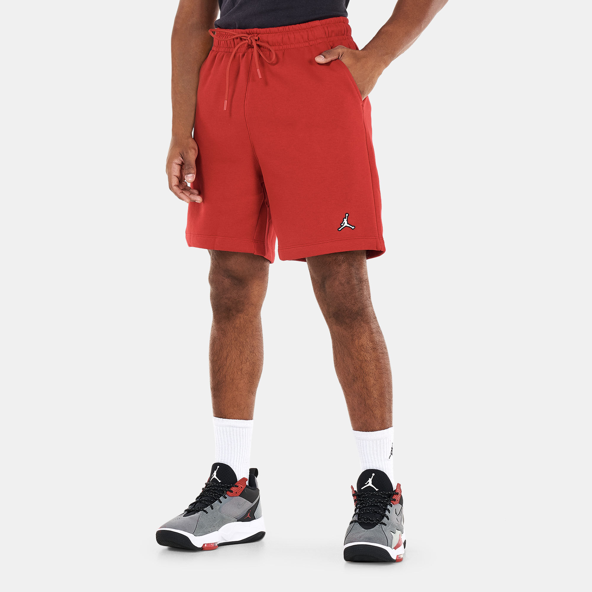Mens jordan fleece shorts online