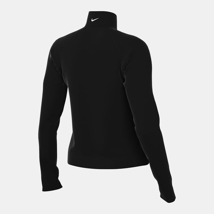 Nike Women's Pacer Dri-FIT Running Top Black Nike Women's Pacer Dri-FIT Running Top Black image number 1
