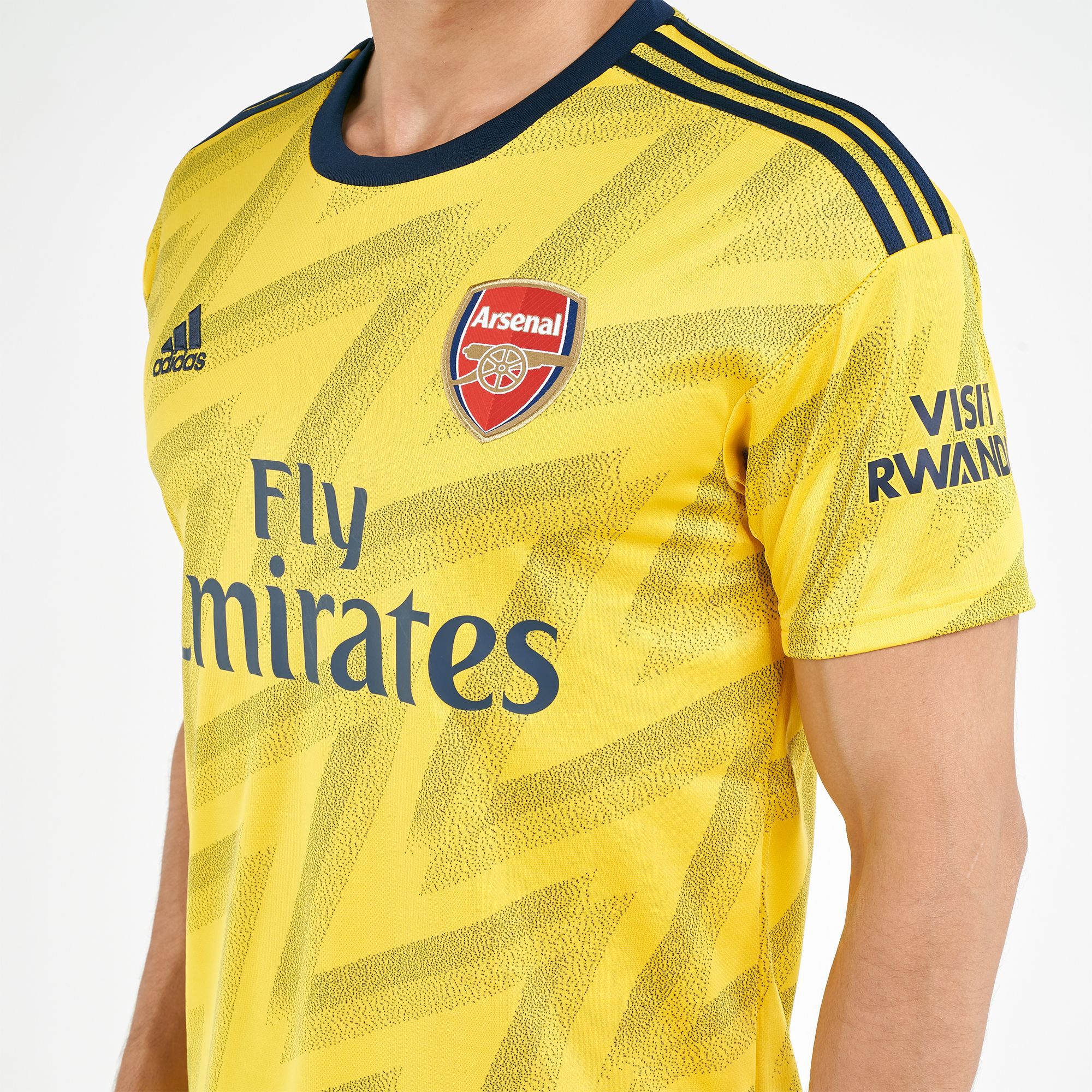 Buy adidas Men s Arsenal Away Jersey 2019 20 yellow in KSA SSS