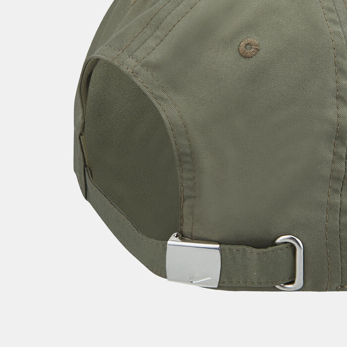 Nike Unisex Heritage86 Metal Swoosh Cap Green image number 1