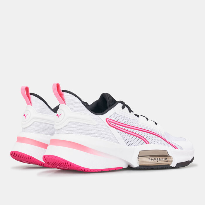 PUMA Women's PWRFrame TR 3 Training Shoes White PUMA Women's PWRFrame TR 3 Training Shoes White image number 3