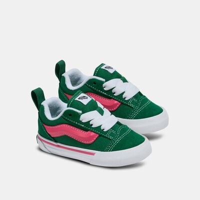Vans Kids' Knu Skool Shoes Green Vans Kids' Knu Skool Shoes Green