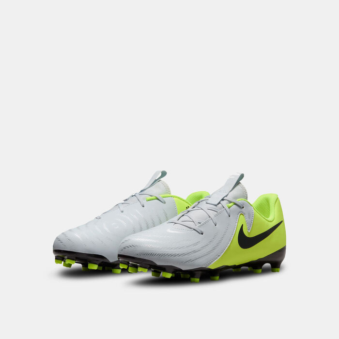Nike Kids' Phantom GX 2 Academy Multi-Ground Football Shoes Grey image number 1