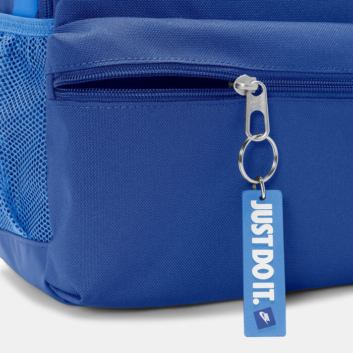Nike Kids' Brasilia JDI Mini Backpack Blue Nike Kids' Brasilia JDI Mini Backpack Blue image number 4