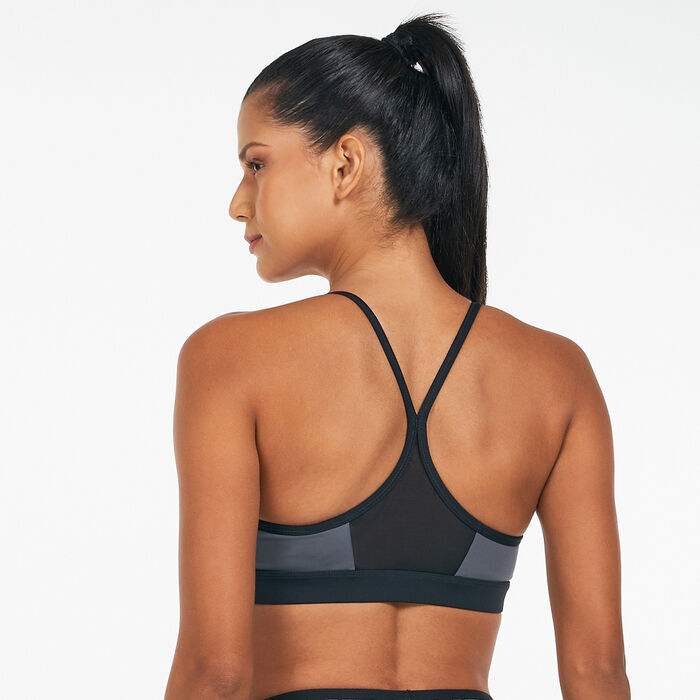 Nike Women's Air Dri-FIT Indy Cutout Sports Bra Black Nike Women's Air Dri-FIT Indy Cutout Sports Bra Black image number 1